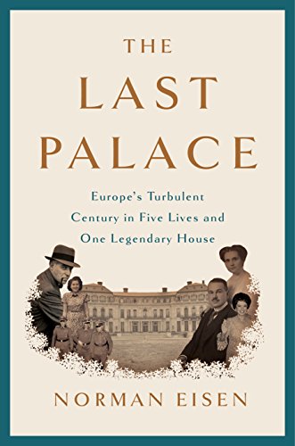 Book cover featuring royalty surrounding a palace