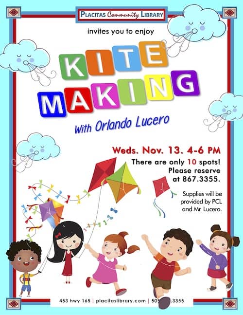 kite making with orlando lucero
