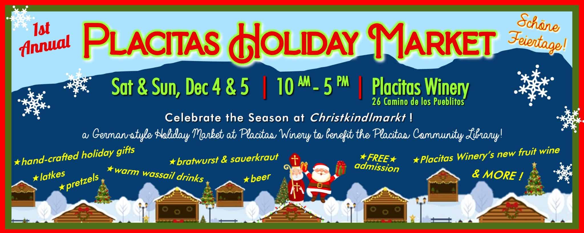 Holiday Market Placitas Community Library