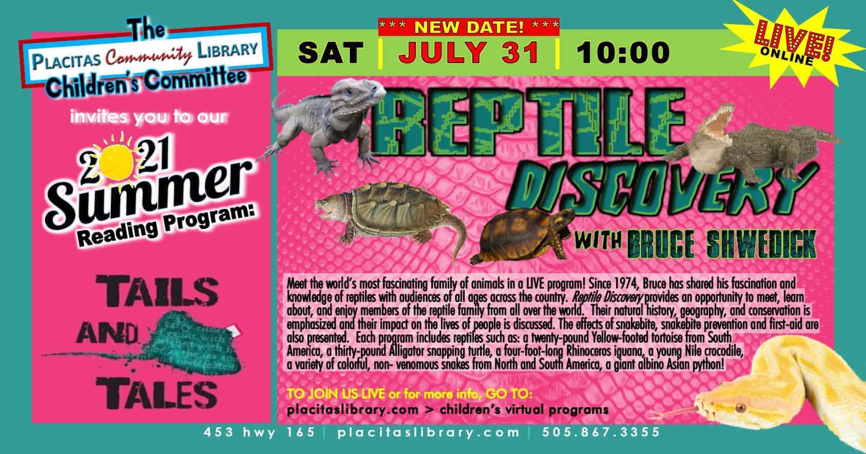 Reptile Discovery with Bruce Shwedick