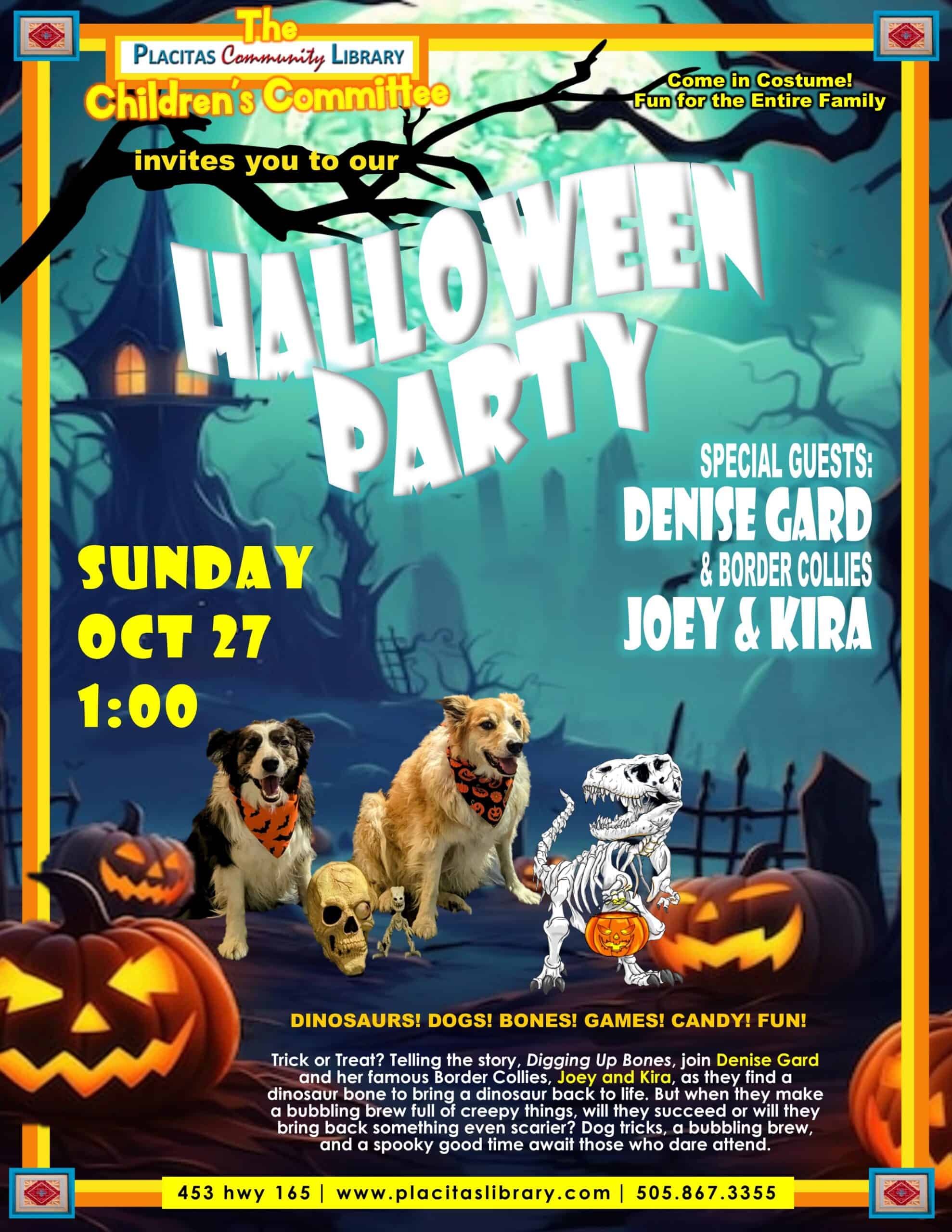 Children s Halloween Party Placitas Library