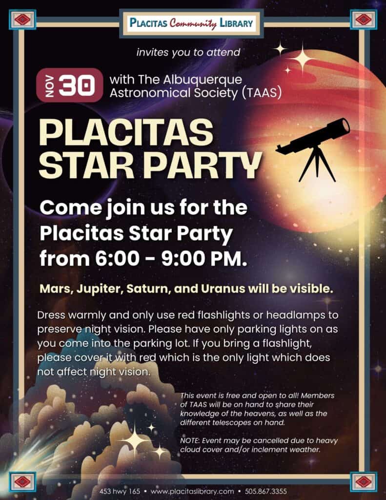 Star Party Flyer