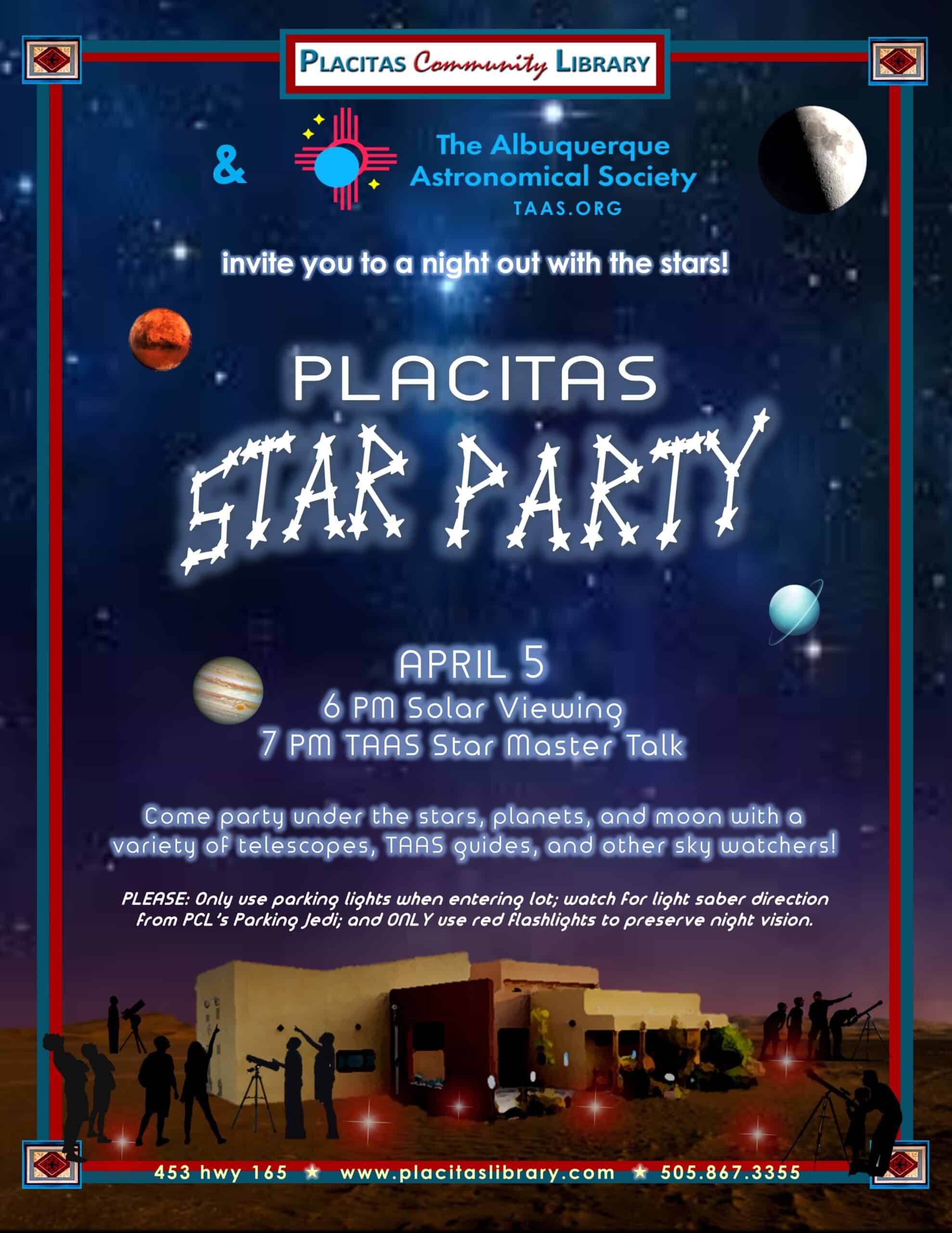 F- Star Party 25FlyerApril